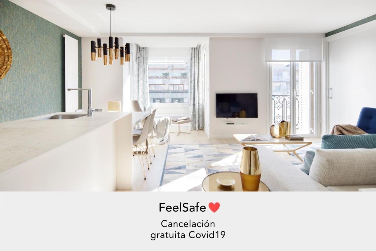 La Concha Attic By Feelfree Rentals San Sebastian Bagian luar foto